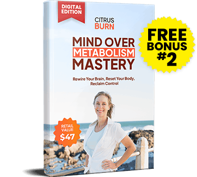 Mind Over Metabolism Mastery 100% FREE Rewire your mindset with daily 5-minute visualization and craving-reset techniques. This guide helps reduce emotional eating, boost motivation, and lock in long-term transformation.
